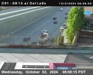 SB 15 at Del Lago bridge