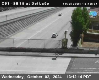 SB 15 at Del Lago bridge