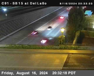 SB 15 at Del Lago bridge