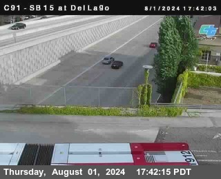 SB 15 at Del Lago bridge