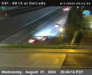 SB 15 at Del Lago bridge