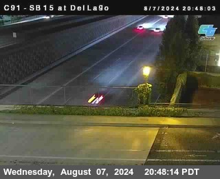 SB 15 at Del Lago bridge