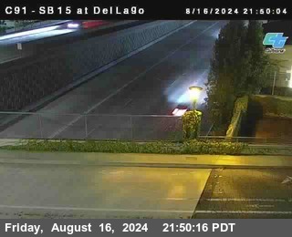 SB 15 at Del Lago bridge