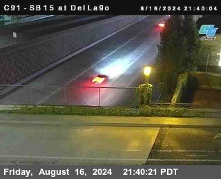 SB 15 at Del Lago bridge