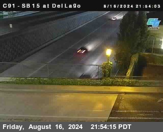 SB 15 at Del Lago bridge