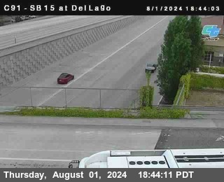 SB 15 at Del Lago bridge