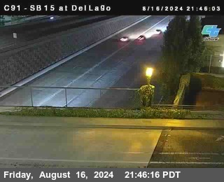 SB 15 at Del Lago bridge