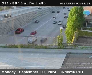 SB 15 at Del Lago bridge