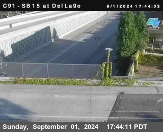 SB 15 at Del Lago bridge