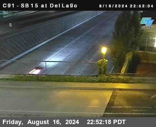 SB 15 at Del Lago bridge