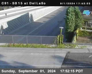 SB 15 at Del Lago bridge