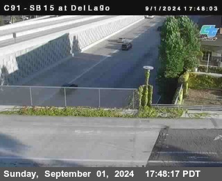 SB 15 at Del Lago bridge