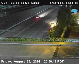 SB 15 at Del Lago bridge