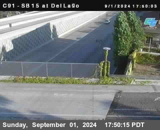 SB 15 at Del Lago bridge