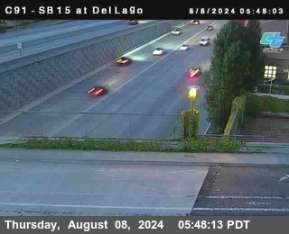 SB 15 at Del Lago bridge