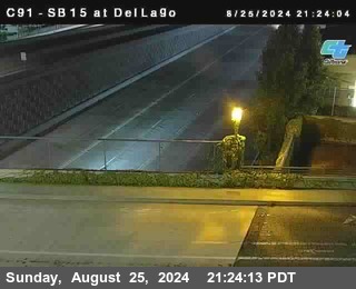 SB 15 at Del Lago bridge