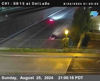 SB 15 at Del Lago bridge