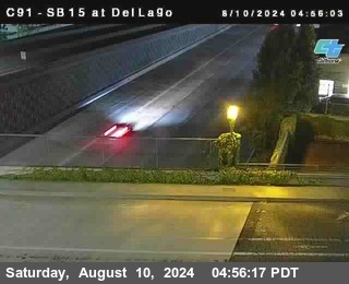 SB 15 at Del Lago bridge