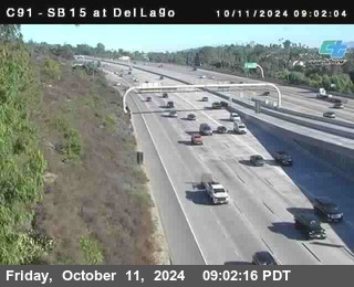 SB 15 at Del Lago bridge