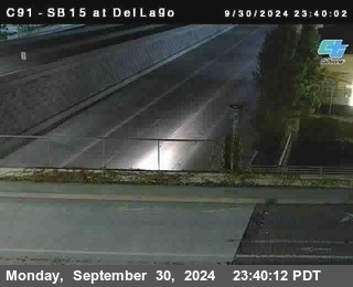 SB 15 at Del Lago bridge