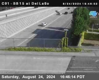 SB 15 at Del Lago bridge