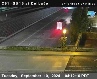 SB 15 at Del Lago bridge