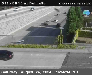 SB 15 at Del Lago bridge