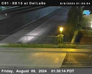 SB 15 at Del Lago bridge