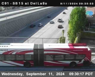 SB 15 at Del Lago bridge