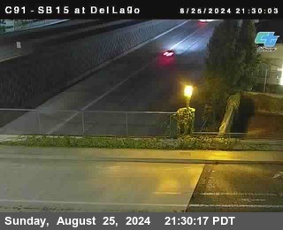 SB 15 at Del Lago bridge