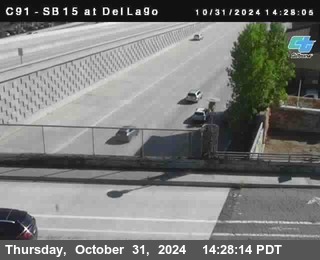 SB 15 at Del Lago bridge