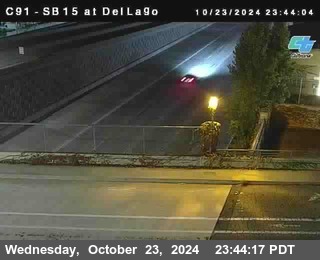 SB 15 at Del Lago bridge