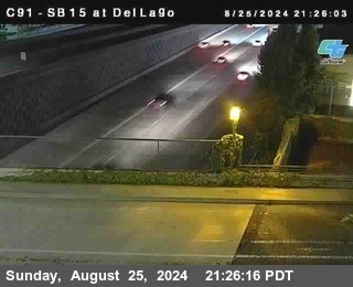 SB 15 at Del Lago bridge