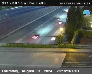 SB 15 at Del Lago bridge