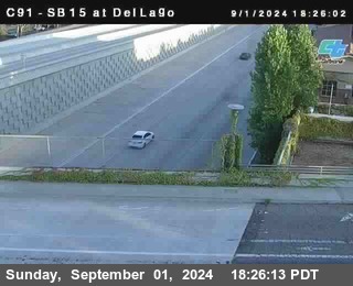 SB 15 at Del Lago bridge