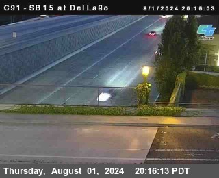 SB 15 at Del Lago bridge