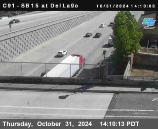 SB 15 at Del Lago bridge