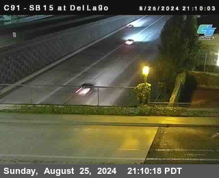 SB 15 at Del Lago bridge