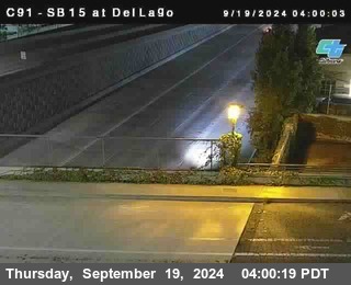 SB 15 at Del Lago bridge