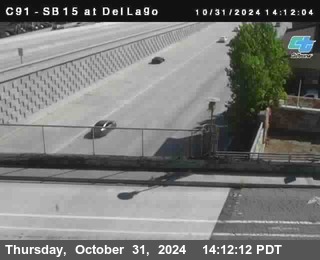 SB 15 at Del Lago bridge