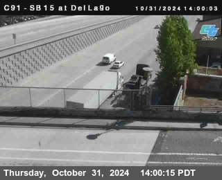 SB 15 at Del Lago bridge