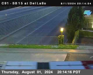 SB 15 at Del Lago bridge