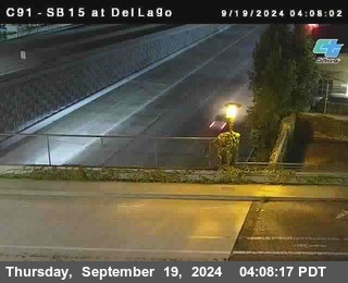 SB 15 at Del Lago bridge