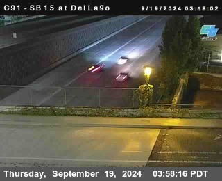 SB 15 at Del Lago bridge