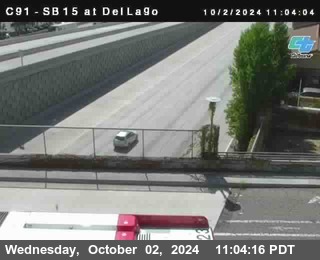 SB 15 at Del Lago bridge