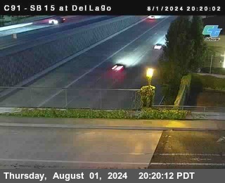 SB 15 at Del Lago bridge