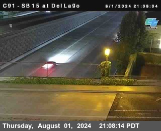 SB 15 at Del Lago bridge