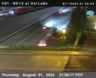 SB 15 at Del Lago bridge