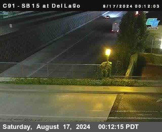 SB 15 at Del Lago bridge