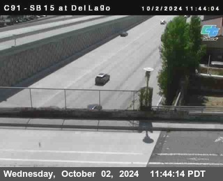 SB 15 at Del Lago bridge